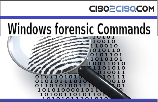 Windows forensic Commands