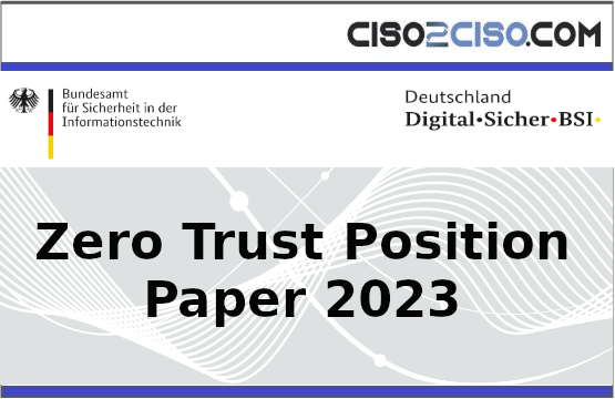 Positionspapier Zero Trust 2023