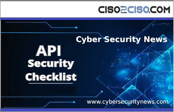 API Security Checklist