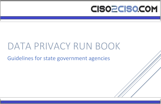 Data Privacy Run Book For State Government Agencies