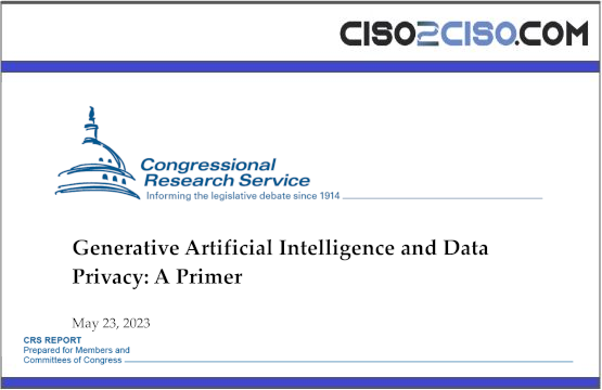 Generative Artificial Intelligence and Data Privacy: A Primer