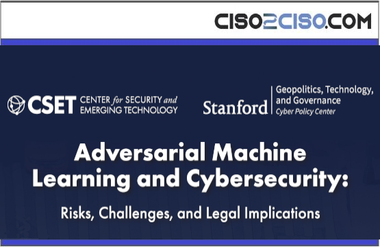 Adversarial MachineLearning and Cybersecurity: Risks, Challenges, and Legal Implications