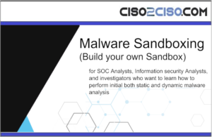 Malware Sandboxing (Build your own Sandbox)