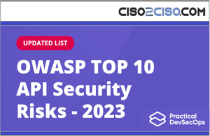OWASP TOP 10 API Security Risks – 2023