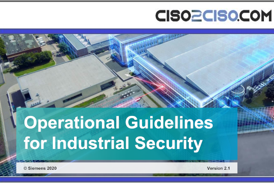 Operational Guidelines for Industrial Security