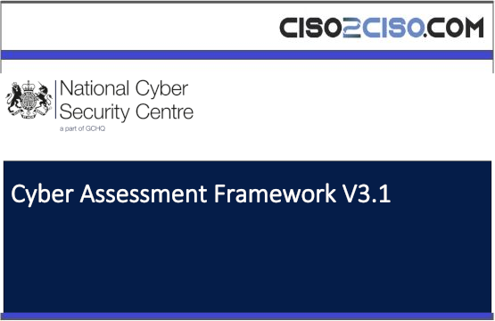 Cyber Assessment Framework V3.1