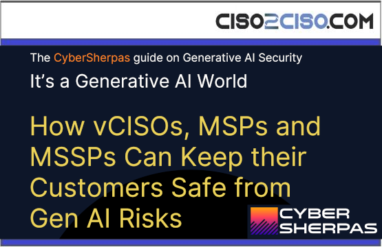 The CyberSherpas guide on Generative Al Security It’s a Generative Al World