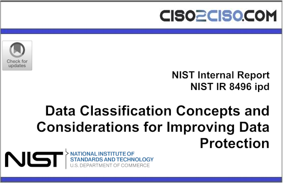 Data Classification Concepts and Considerations for Improving Data Protection