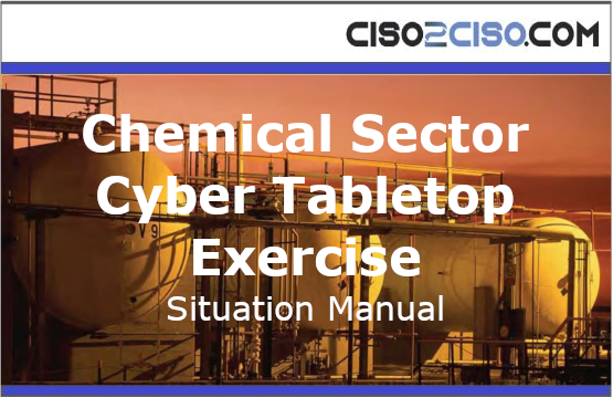 Chemical Sector Cyber Tabletop Exercise