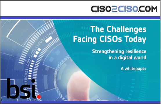 The Challenges Facing CISOs Today