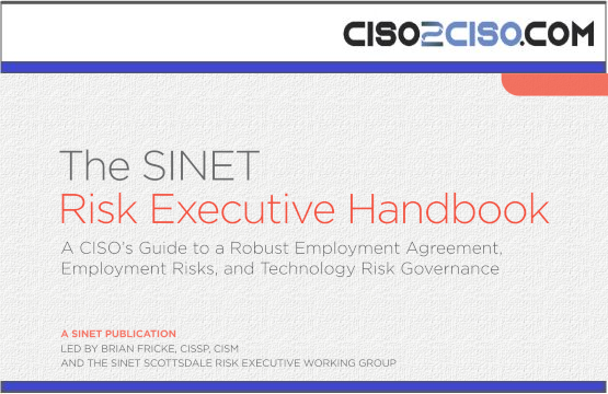 The SINET Risk Executive Handbook
