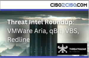 Threat Intel Roundup: VMWare Aria, qBit, VBS, Redline