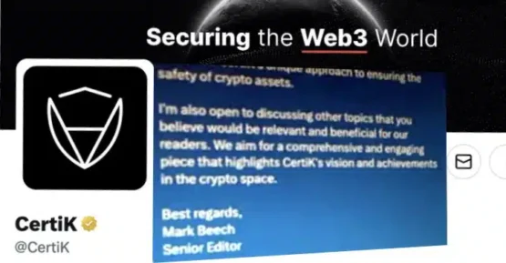 CertiK Twitter account hijacked by cryptocurrency scammer posing as Forbes journalist – Source: grahamcluley.com