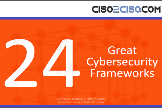 Great Cybersecurity Frameworks