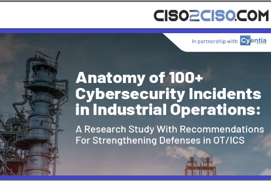 Anatomy of 100 Cybersecurity Incidents in Industrial Op