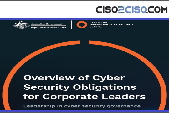 Cyber Security Obligations for Corporate leaders