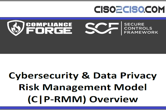 Cybersecurity & Data Privacy Risk Management Model (CP-RMM) Overview