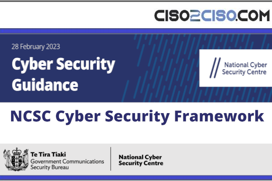 NCSC Cyber Security Framework