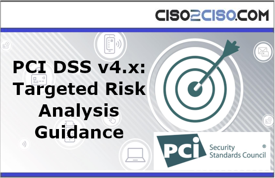 PCI DSS v4.x: Targeted Risk Analysis Guidance