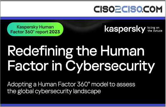 Redefining the Human Factor in Cybersecurity