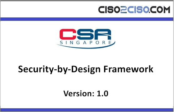 Security by Design Framework