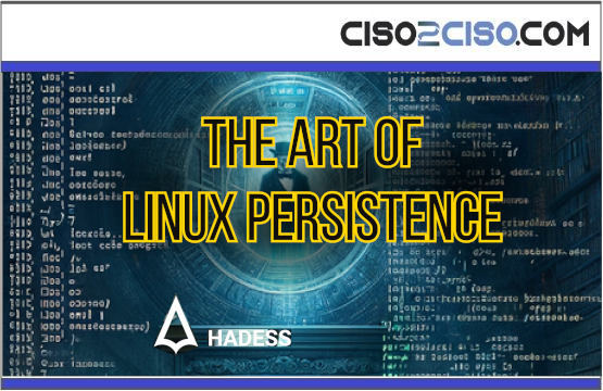 The art of Linux persistence