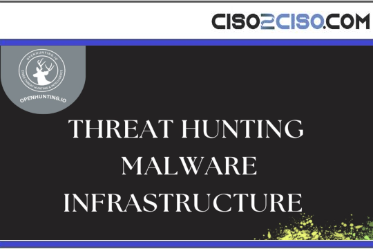 THREAT HUNTING MALWARE INFRASTRUCTURE