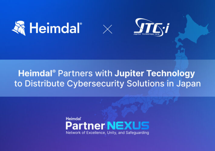 Heimdal Partners with Jupiter Technology to Distribute Cybersecurity Solutions in Japan – Source: heimdalsecurity.com
