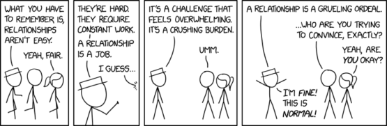 Randall Munroe’s XKCD ‘Relationship Advice’ – Source: securityboulevard.com