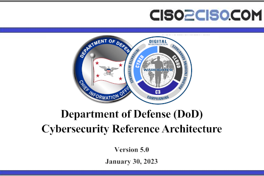 Department of Defense (DoD) Cybersecurity Reference Architecture