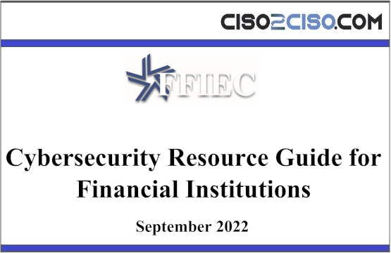 Cybersecurity Resource Guide for Financial Institutions