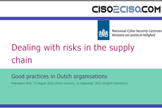Dealing with risks in the supply chain