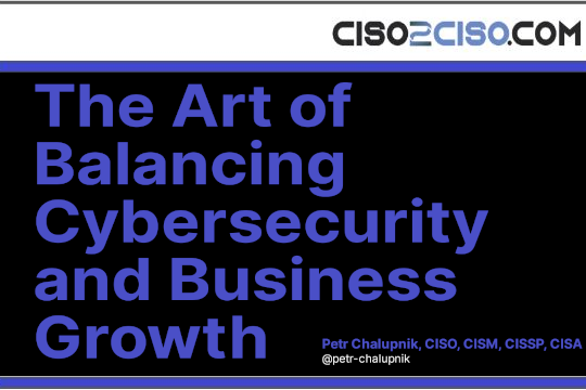 The Art of Balancing Cybersecurity and Business Growth