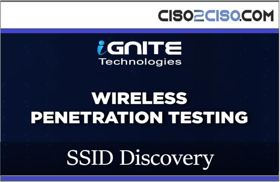 Wireless Penetration Testing SSID Discovery