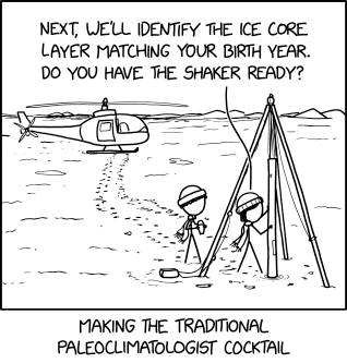 Randall Munroe’s XKCD ‘Ice Core’ – Source: securityboulevard.com