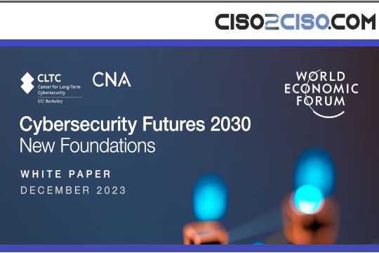 Cybersecurity Futures 2030