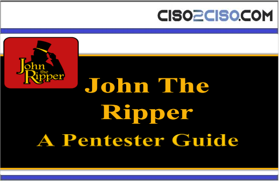 John The Ripper A Pentester Guide