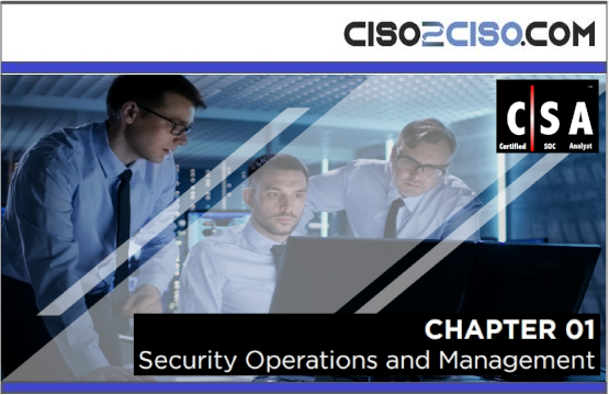 Security Operations and Management