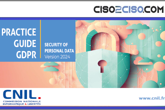 PRACTICE GUIDE GDPR – SECURITY OF PERSONAL DATA Version 2024