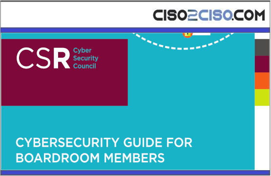 CYBERSECURITY GUIDE FOR BOARDROOM MEMBERS