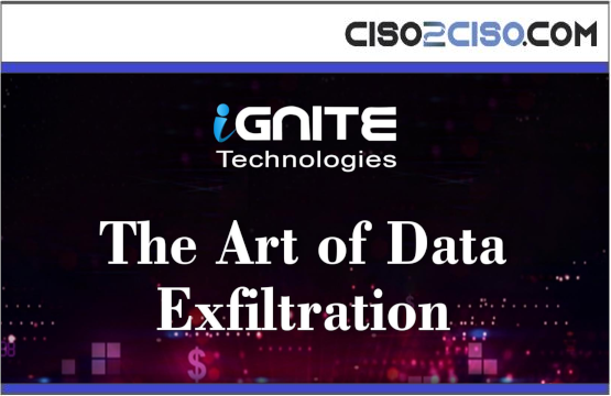 The Art of Data Exfiltration