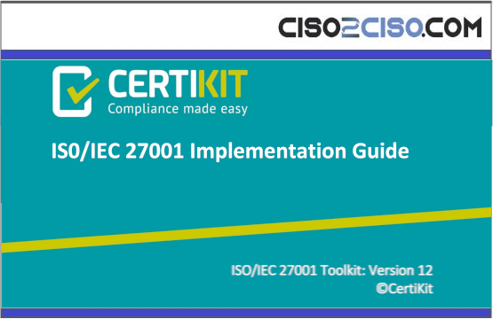 IS0/IEC 27001 Implementation Guide