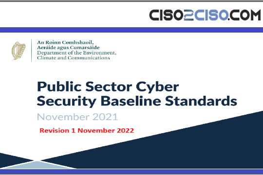 Public Sector Cyber Security Baseline Standards