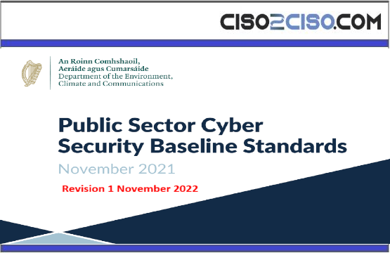 Public Sector Cyber Security Baseline Standards