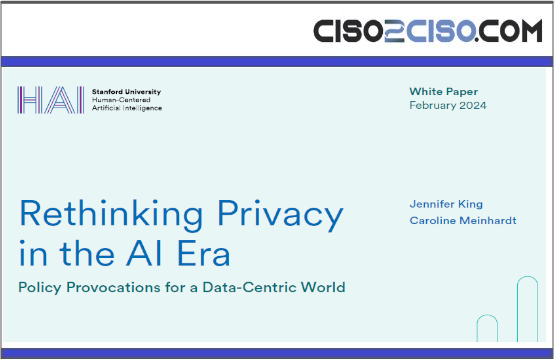 Rethinking Privacy in the AI Era Policy Provocations for a Data-Centric World