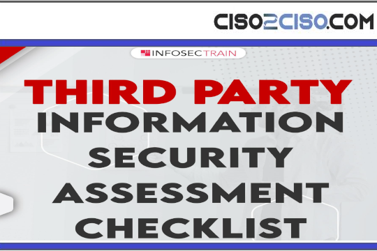 Third Party Information Security Assessment Checklist