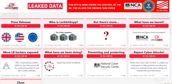 Ransomware drama: Law enforcement seized Lockbit group’s website again – Source: securityaffairs.com