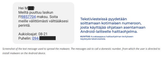 Finland authorities warn of Android malware campaign targeting bank users – Source: securityaffairs.com