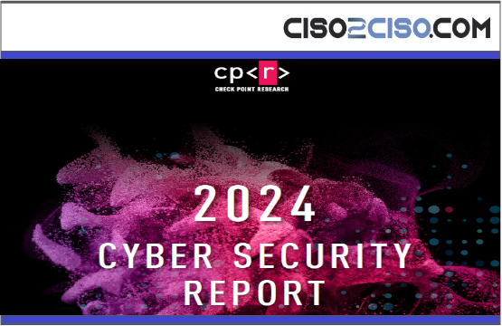 2024 Cyber Security Report by Checkpoint