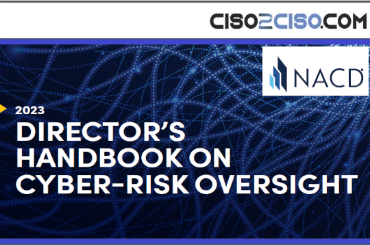 2023 Director’s Handbook on Cyber-risk Oversight